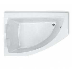 Ванна асимметричная акриловая PoolSpa Aquamarina, на ножках